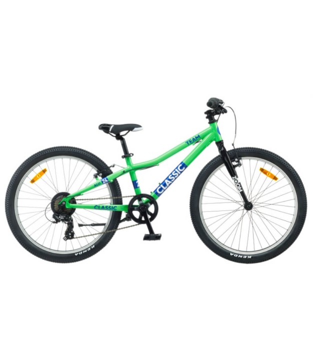 Classic Team 24 Kids Bike, Green