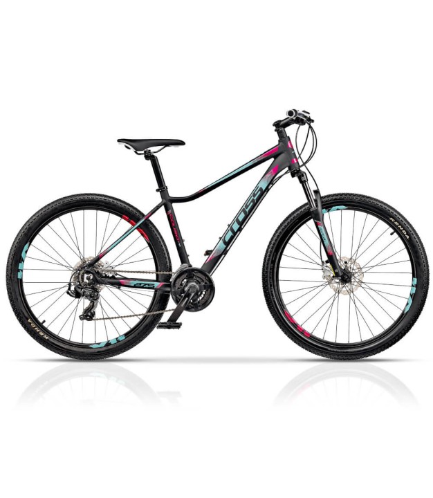 Cross Causa SL1 27.5'' Women's Bike, Black/Blue