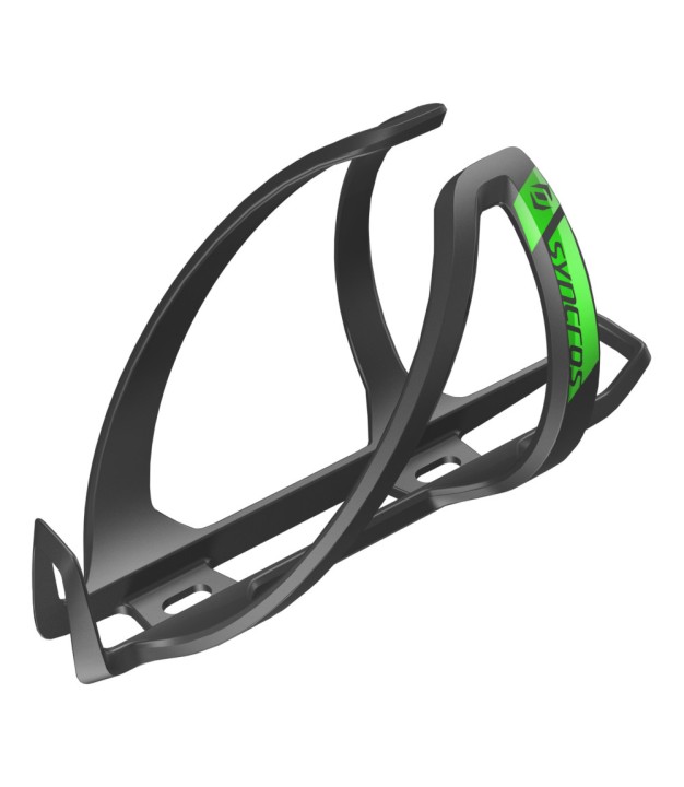 Syncros Coupe Cage 2.0 Bottle Cage, Black/Green