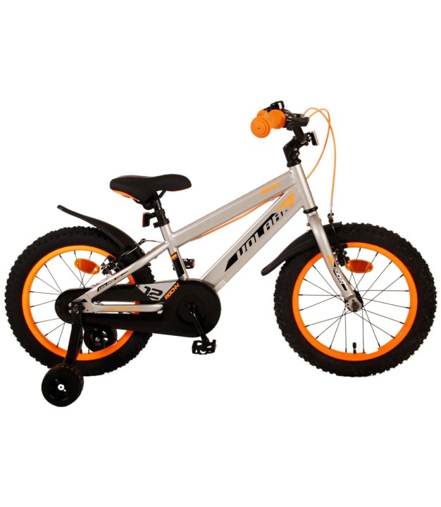 Volare Rocky Kids Bicycle Boys 16'', Grey/Orange